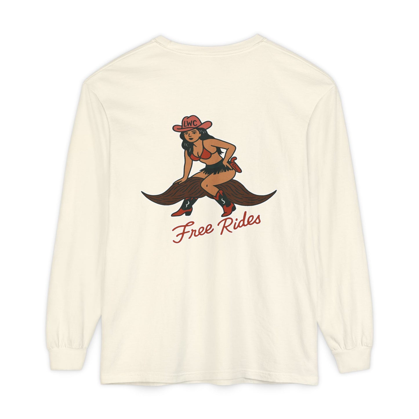 LWC - MUSTACHE RIDE LONG SLEEVE