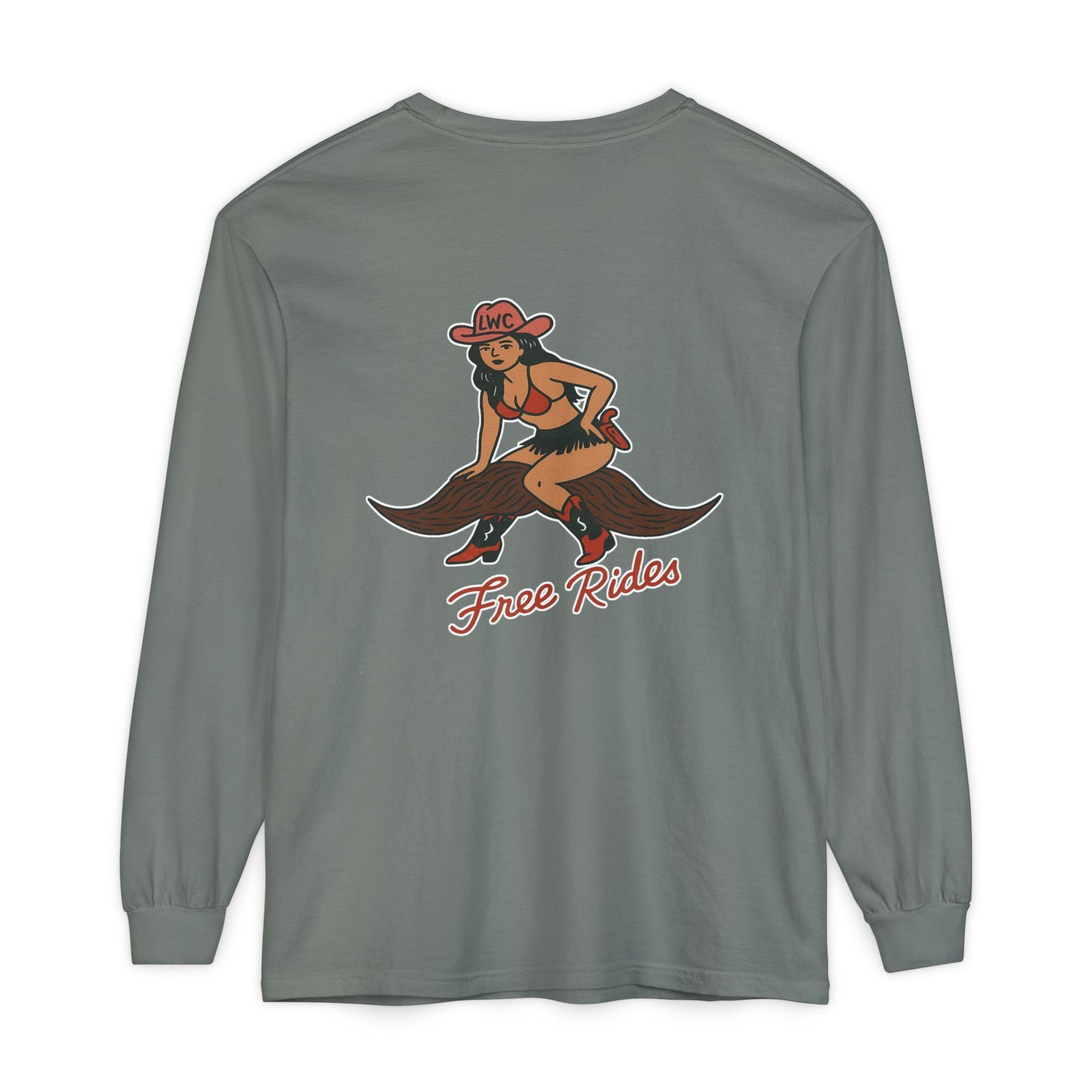 LWC - MUSTACHE RIDE LONG SLEEVE